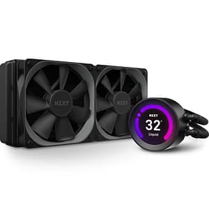 NZXT RL-KRZ53-01 Sistema di raffreddamento per computer Processore Liquid Cooler All-in-One 12 cm Nero – nuovo
