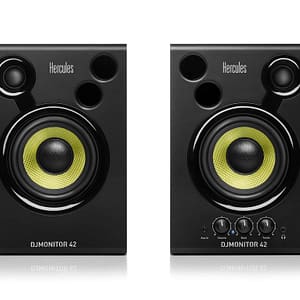 Hercules DJMonitor 42 Altoparlante nero cablato 40 W – nuovo
