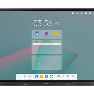 Lavagna interattiva Samsung WA65C 165,1 cm (65 ) 3840 x 2160 pixel Touchscreen Nero – nuovo