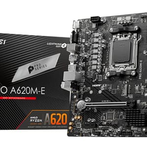 MSI PRO A620M-E AMD A620 Scheda madre AM5 slot micro ATX – nuovo