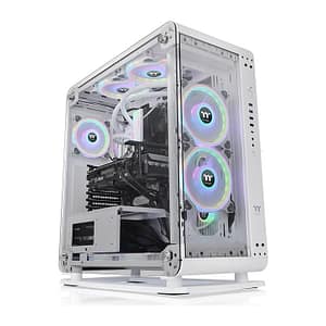 Thermaltake Core P6 Vetro temperato Neve Mid Tower Midi Tower Bianco – nuovo