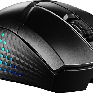 MSI CLUTCH GM51 LIGHTWEIGHT WIRELESS RF Mouse senza fili per destrorsi + Bluetooth + USB Type-C Ottica 26000 DPI – nuovo