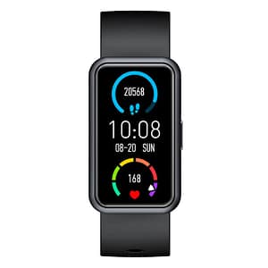 Orologio connesso con touch screen curvo – Abyx Fit Etna – Nero – nuovo