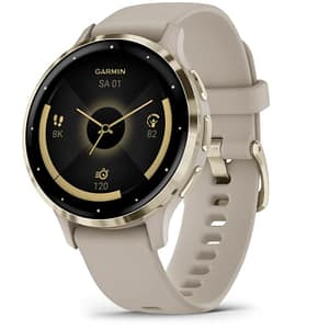 Garmin Venu 3S 3,05 cm (1.2 ) AMOLED digitale 390 x 390 pixel Touch screen Oro, grigio Wifi GPS (satellitare) – nuovo