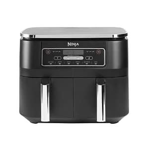 Friggitrice ad aria Ninja AF300 Friggitrice ad aria calda a doppio scomparto 7,6 L 1690 W, nero – nuovo