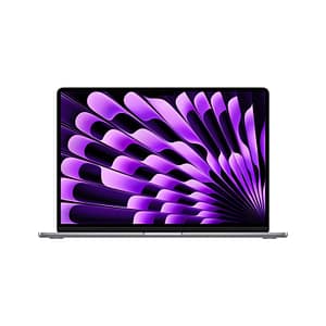 MacBook Air M3 (2024) 15,3′, GHz 512 GB 16 GB GPU Apple, grigio acciaio – QWERTY – nuovo