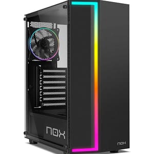 NOX Infinity Gamma Midi Tower Nero – nuovo