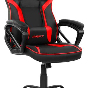 DRIFT DR50 Sedia da gioco per PC Seduta imbottita Nero – Rosso – nuovo