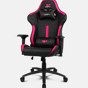 DRIFT DR350 Sedia da gioco Seduta imbottita Nero, Rosa – nuovo