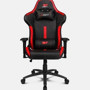 DRIFT DR350 Sedia da gioco Seduta imbottita Nero, Rosso – nuovo