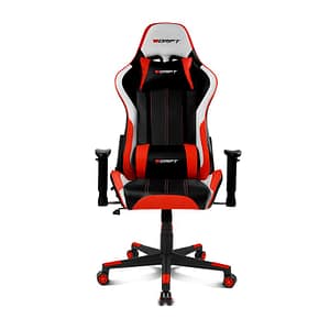 DRIFT DR175 Sedile da gioco universale Sedile imbottito Nero, Rosso, Bianco – nuovo