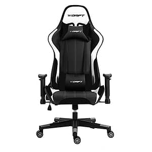 DRIFT DR175 Sedile da gioco universale Sedile imbottito Nero, Bianco – nuovo