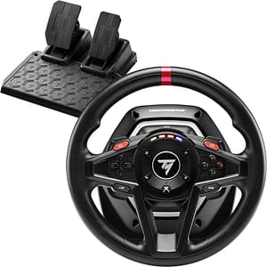Thrustmaster T128 Nero Volante USB + Pedali Analogici PC, Xbox, Xbox One – nuovo