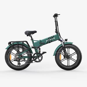 Engwe Engine Pro 2.0 Bicicletta elettrica pieghevole – Pneumatici da 20 pollici Motore da 750W Batteria da 52V16Ah Autonomia 110KM – Verde – nuovo