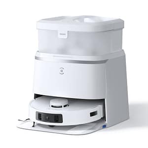 Ecovacs DEEBOT T30 PRO OMNI Robot Aspirapolvere, bianco e argento – nuovo