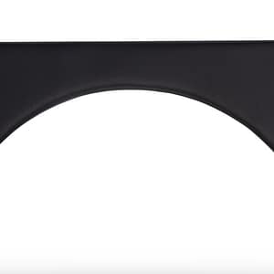 Strumenti R-Go Bracciolo ergonomico R-Go, simmetrico, con taglio addominale, schiuma morbida, nero. – nuovo