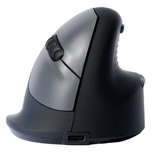 R-Go Tools HE Mouse Mouse ergonomico R-Go HE Break con software di pausa, contagocce, grande (lunghezza della mano > 185 mm), bluetooth, nero – nuovo