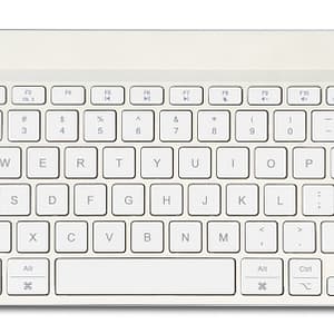 R-Go Tools Compact Break Tastiera ergonomica R-Go , tastiera compatta con software break, QWERTY (US), Bluetooth, bianco – nuovo