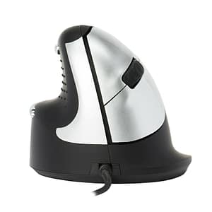 R-Go Tools HE Mouse Mouse ergonomico R-Go HE Break con software di pausa, per mancini, medio (lunghezza della mano 165-185 mm), con cavo, nero – nuovo