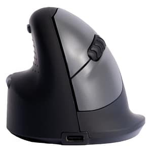 R-Go Tools HE Mouse Mouse ergonomico R-Go HE Break con software di pausa, per mancini, medio (lunghezza della mano 165-185 mm), Bluetooth, nero – nuovo