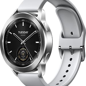 Xiaomi Watch S3 3,63 cm (1.43 ) AMOLED 47 mm Digitale 466 x 466 pixel Touchscreen Argento GPS (satellite) – nuovo