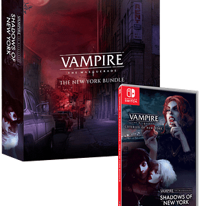 Vampire the Masquerade Coteries e Shadows of New York Edizione da collezione Nintendo SWITCH – nuovo