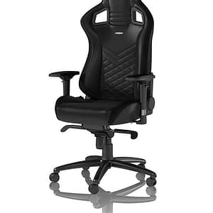 noblechairs EPIC Sedia da gioco per PC Seduta imbottita Nero – nuovo