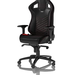 noblechairs EPIC Sedia da gioco per PC Seduta imbottita Nero, Rosso – nuovo