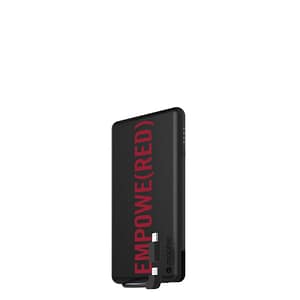 mophie powerstation plus 6000 mAh Nero, Rosso – nuovo