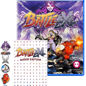 Battle Axe Badge Edizione PS4 + Poster e CD della colonna sonora in omaggio – nuovo