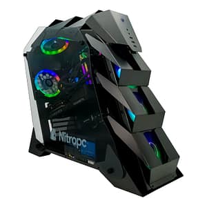 PC Gamer Nitropc Élite Bronze Plus - Intel i9-14900K, RTX 4070 Ti SUPER 16GB, RAM 32GB DDR5, 2x M.2 1TB, Windows 11, WiFi - nuovo