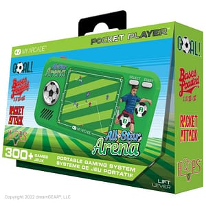 My Arcade – Pocket Player All-Star Arena – Console di gioco portatile – 307 giochi in 1 – nuovo