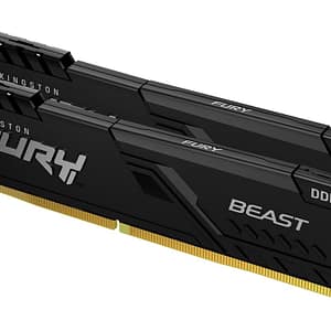 Tecnologia Kingston FURY 16GB 3200MT/s DDR4 CL16 DIMM (Kit di 2) Nero Bestia – nuovo