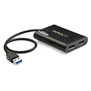 Adattatore da USB 3.0 a doppia DisplayPort 4K 60 Hz StarTech.com – nuovo