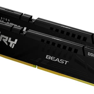 Kingston Technology FURY Beast 32 GB 5200 MT/s DDR5 CL40 DIMM (Set di 2) Nero – nuovo