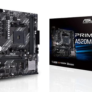 ASUS PRIME A520M-K AMD A520 AM4 slot micro ATX – nuovo