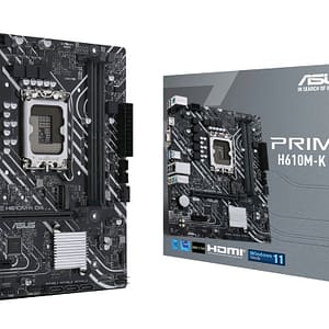 ASUS PRIME H610M-K D4 Intel H610 LGA 1700 micro ATX – nuovo