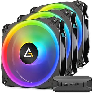 Antec Prizm X 120 ARGB 3+C Ventola per case PC 12 cm Nero 3 pezzi – nuovo