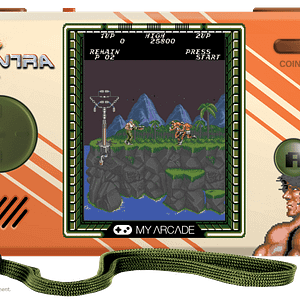 My Arcade – Contra Premium Edition – Console di gioco portatile – 2 giochi in 1 – nuovo