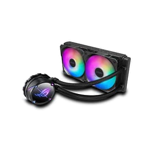ASUS ROG STRIX LC II 240 ARGB Processor All-in-One Liquid Cooler 12 cm Nero, Bianco – nuovo