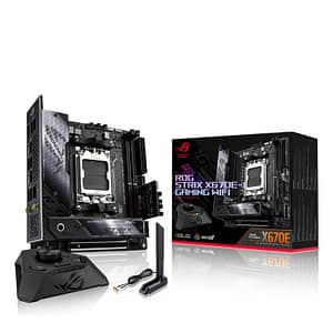 ASUS ROG STRIX X670E-I GAMING WIFI AMD X670 AM5 slot mini ITX – nuovo