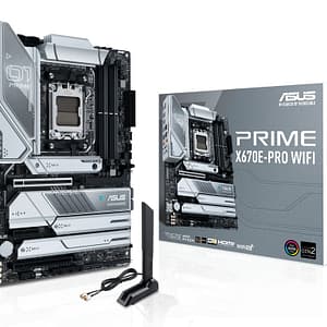 ASUS PRIME X670E-PRO WIFI AMD X670 AM5 Slot ATX – nuovo
