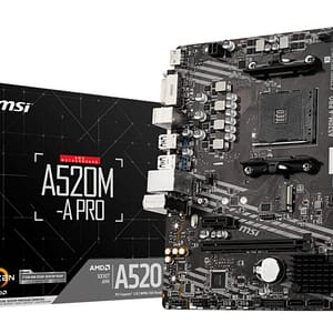 MSI A520M-A PRO scheda madre AMD A520 slot AM4 micro ATX – nuovo