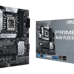 ASUS PRIME B660-PLUS D4 Intel B660 LGA 1700 ATX – nuovo