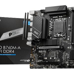 MSI PRO B760M-A WIFI DDR4 Intel B760 LGA 1700 scheda madre micro ATX – nuovo
