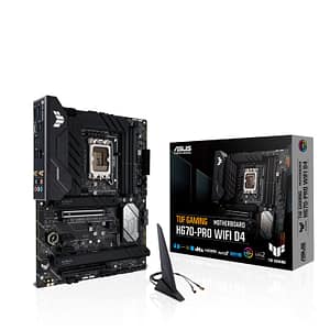 ASUS TUF GAMING H670-PRO WIFI D4 Intel H670 LGA 1700 ATX – nuovo