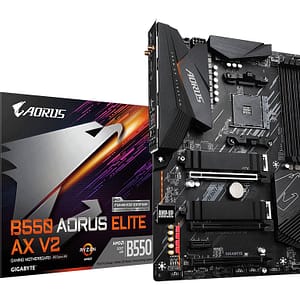 Gigabyte B550 AORUS ELITE AX V2 scheda madre AMD B550 AM4 slot ATX – nuovo