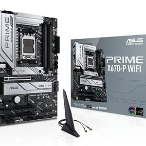 ASUS PRIME X670-P WIFI AMD X670 AM5 Slot ATX – nuovo