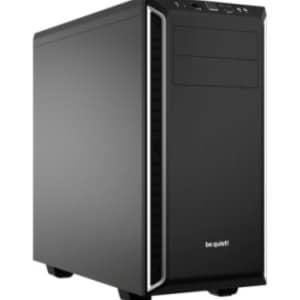 silenzio! Pure Base 600 Midi Tower Nero, Argento – nuovo