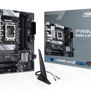 ASUS PRIME B660M-A WIFI D4 Intel B660 LGA 1700 micro ATX – nuovo